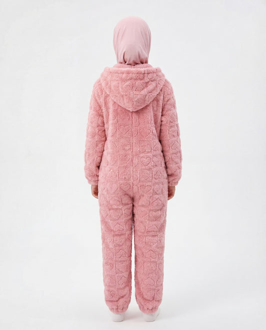 Fleece Hooded Onesie